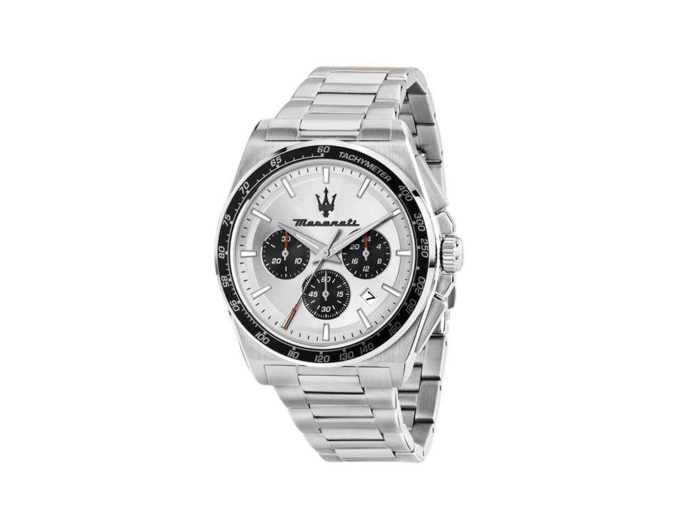 Reloj de Cuarzo Maserati Velocitá, Plata, 43 mm, R8873652006