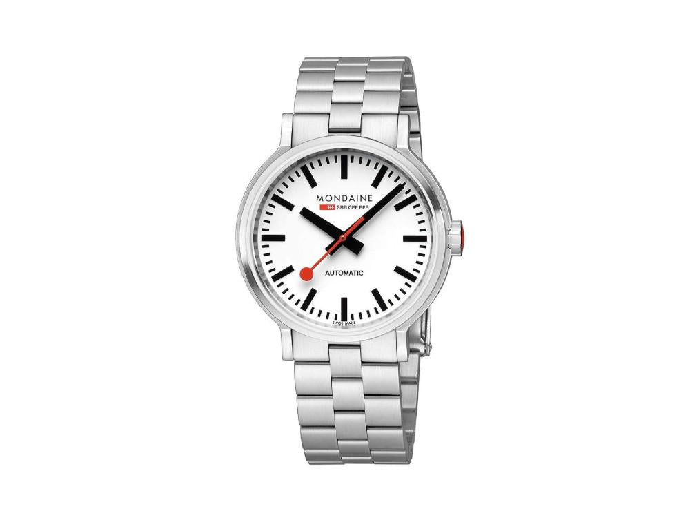 Reloj Automático Mondaine Classic Original, Blanco, 41 mm, MST.4161B.SJ