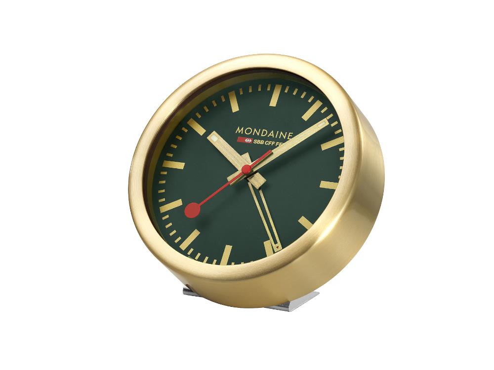 Reloj de Cuarzo Mondaine Clocks, Aluminio, Verde, 12.5 cm, A997.MCAL.66SBG