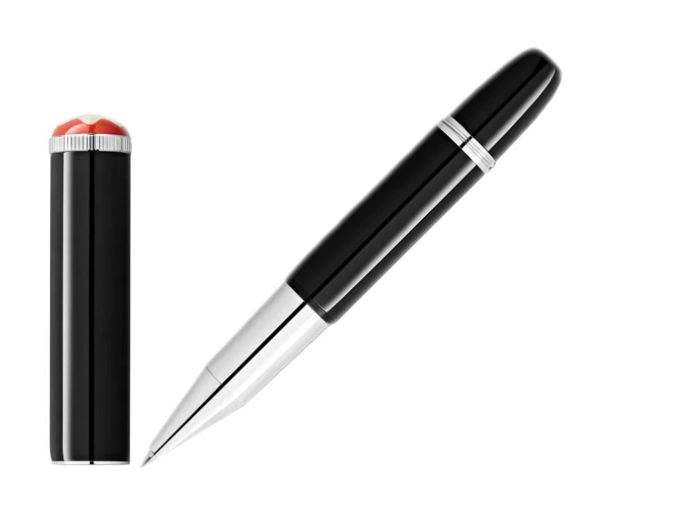 Roller Montblanc Heritage Rouge et Noir Baby, Negro, Ed. Especial, 127852