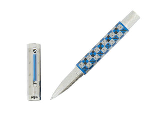 Roller Montegrappa Harry Potter Ravenclaw, Acero inoxidable, Azul, ISHPRRRC