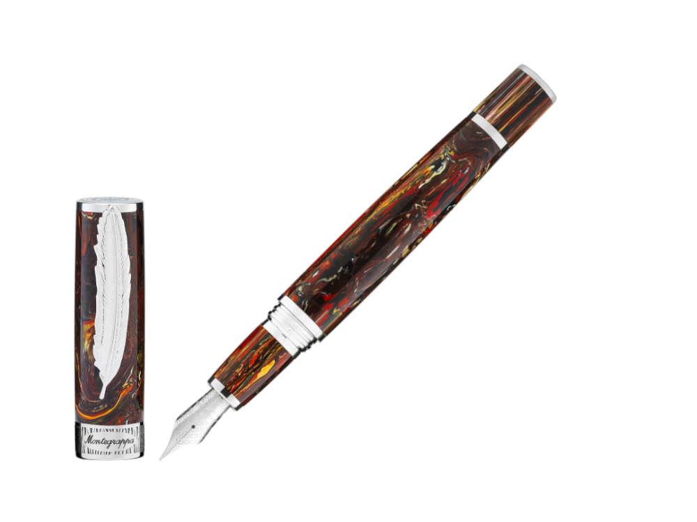 Estilográfica Montegrappa Wild Savannah Sunset, Ed. Limitada, ISWDR-SA