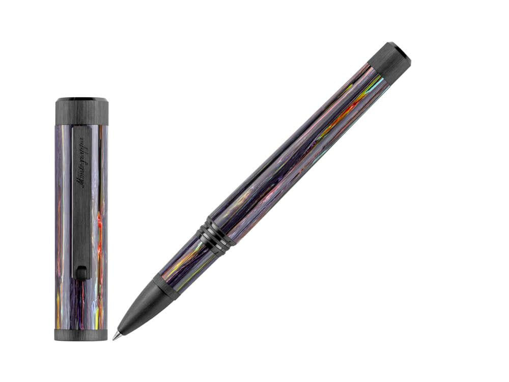 Roller Montegrappa Zero Zodiac Acuario, Montegrappite, Violeta, ISZEZRIC-V1