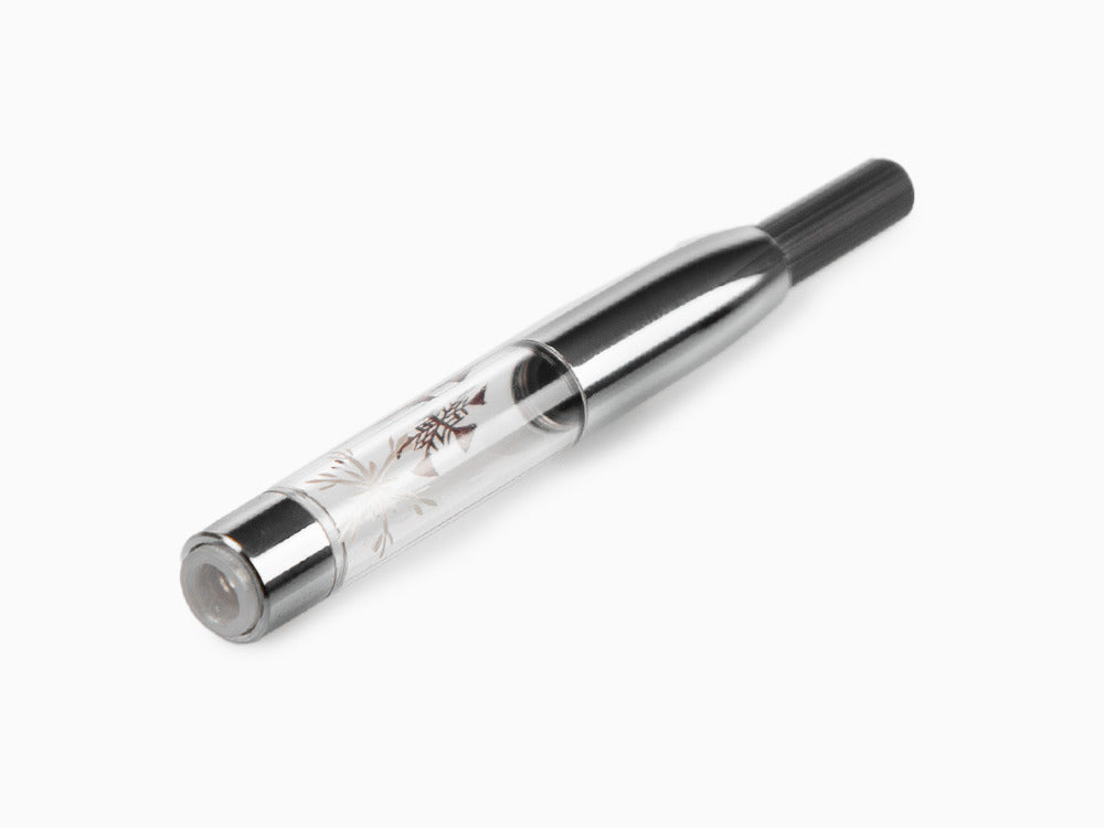 Convertidor Nakaya Maki-e Snow flower, Metal, Adornos en paladio, 0.53ml