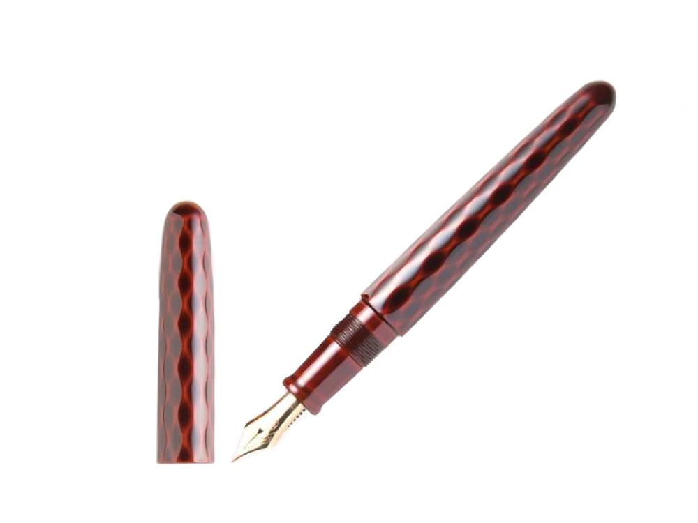 Pluma Estilográfica Nakaya Cigar Tsumugi Portable, Hanabishi [no.01062]