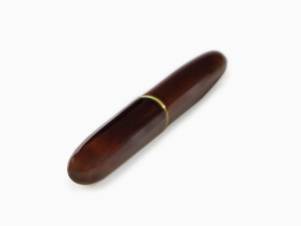 Pluma Estilográfica Nakaya Cigar Portable, Heki-Tamenuri, Urushi, 17mm