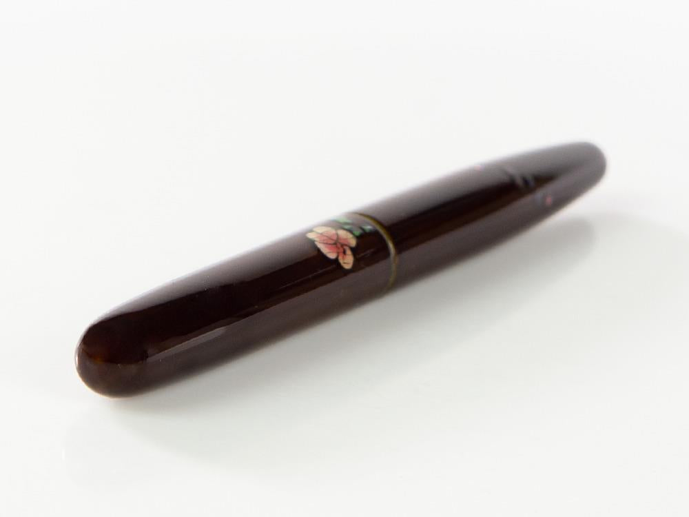 Pluma Estilográfica Nakaya Cigar, Mukuge, Ebonita y laca Urushi