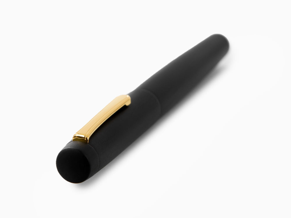 Pluma Estilográfica Nakaya Neo-Standard, Black Hairline, Ebonita