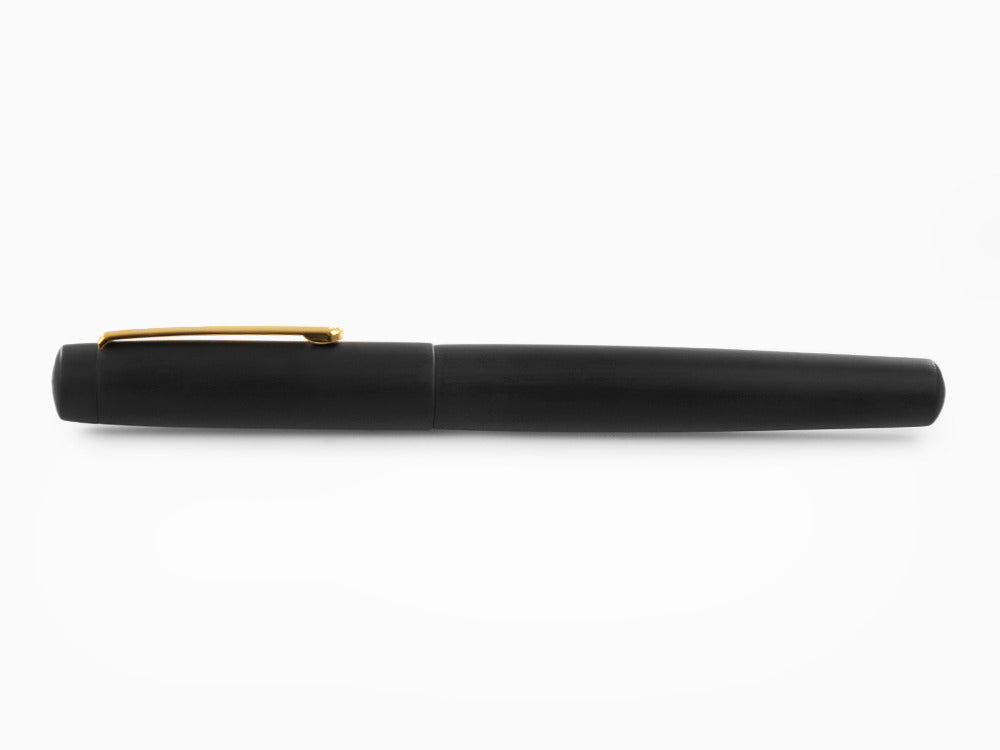 Pluma Estilográfica Nakaya Neo-Standard, Black Hairline, Ebonita