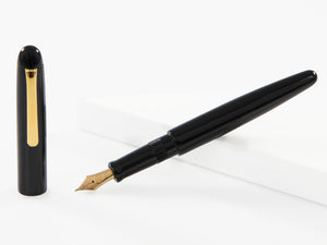 Pluma Estilográfica Nakaya Writer Kuro-Roiro Black, Long, Ebonita