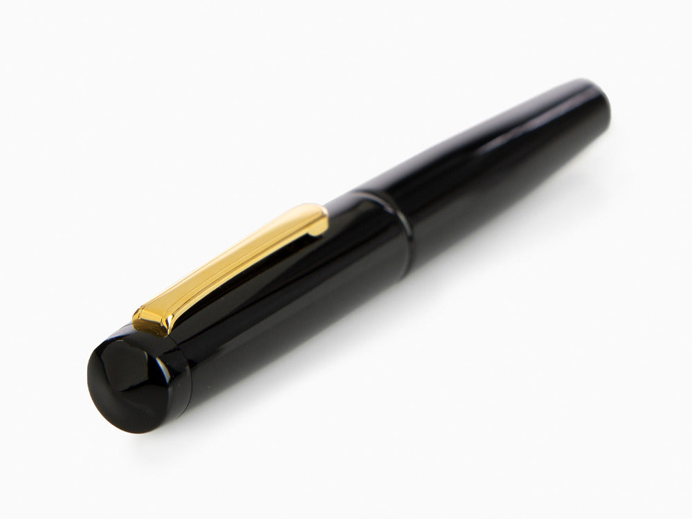 Pluma Estilográfica Nakaya Writer Kuro-Roiro Negro, Piccolo, Oro