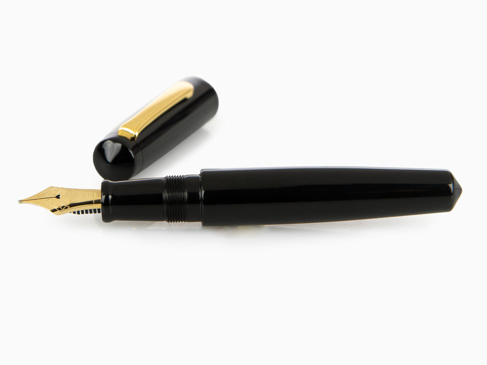 Pluma Estilográfica Nakaya Writer Kuro-Roiro Negro, Piccolo, Oro