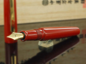 Pluma Estilográfica Nakaya Writer Piccolo Shu, Ebonita Laca Urushi