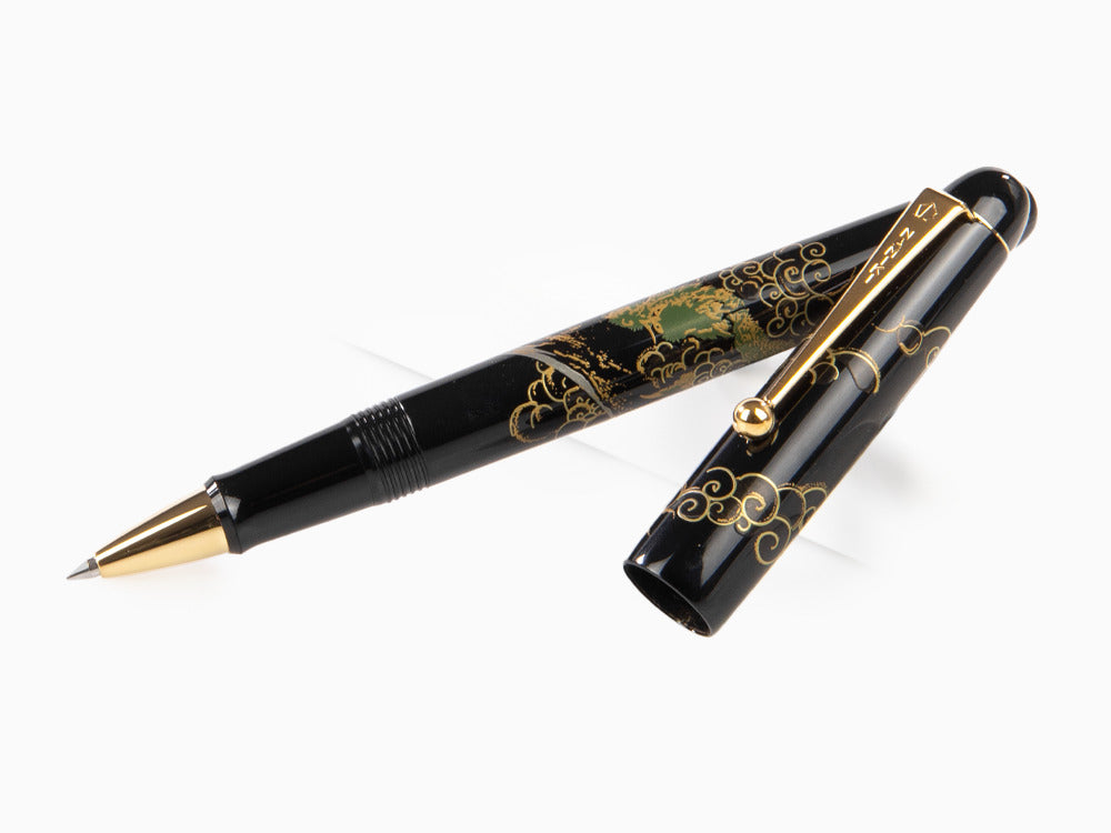 Roller Namiki Tradition Mount Fuji and Dragon, Adornos en oro, BLK-30P-7-FR