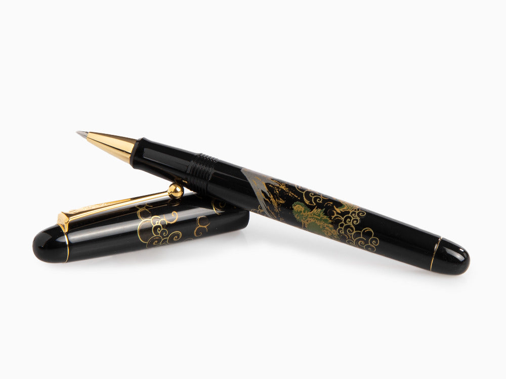 Roller Namiki Tradition Mount Fuji and Dragon, Adornos en oro, BLK-30P-7-FR