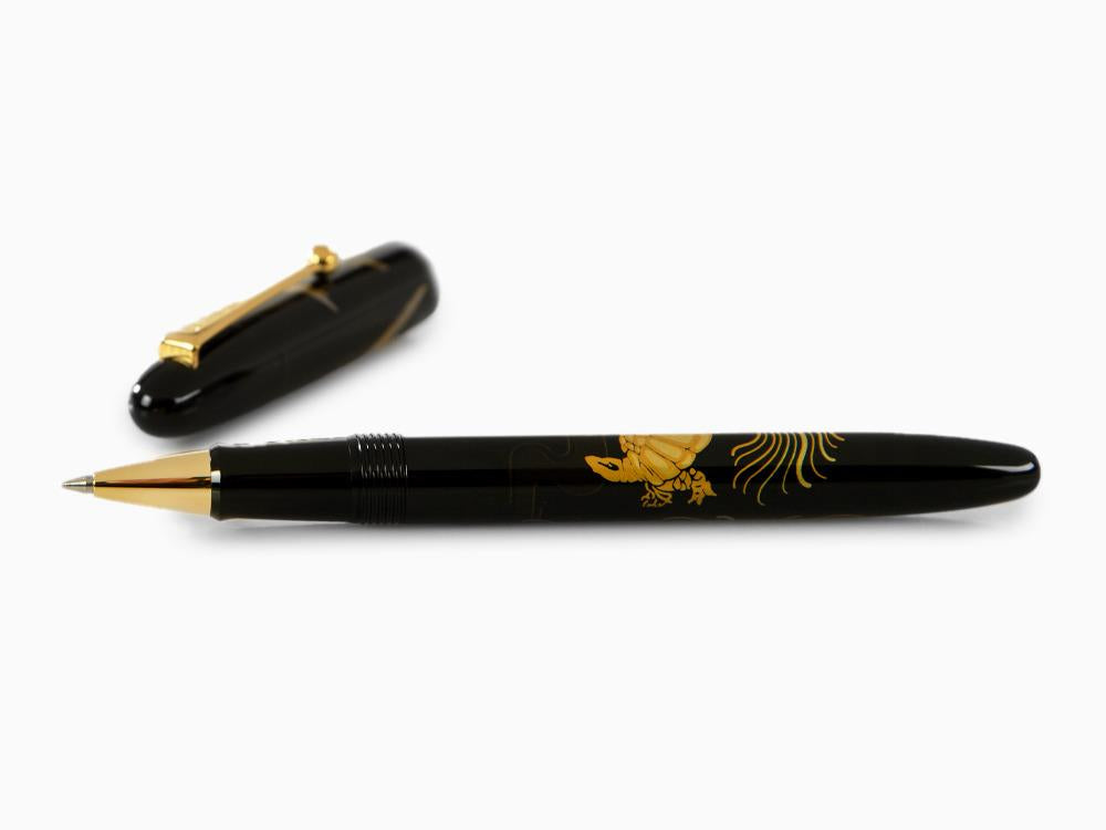 Roller Namiki Tradition Turtle and Crane, Laca, Adornos en oro, BLN-35SM-7-TK