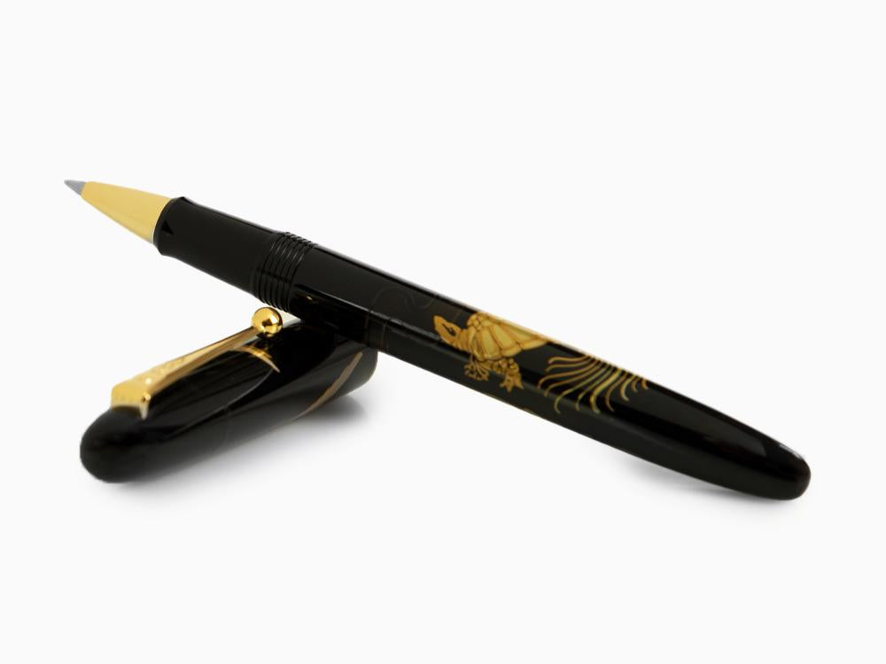 Roller Namiki Tradition Turtle and Crane, Laca, Adornos en oro, BLN-35SM-7-TK