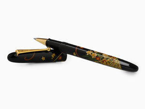 Roller Namiki Tradition Flower Basket, Laca, Adornos en oro, BLN-35SM-7HA