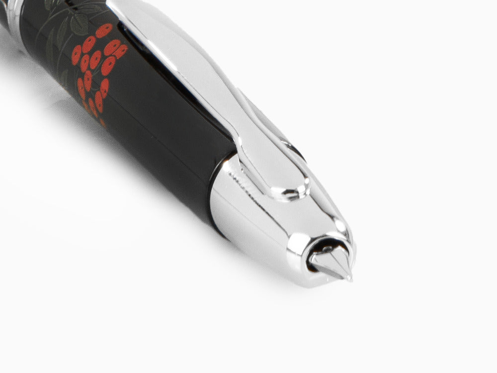 Pluma Estilográfica Namiki Capless Nandine, Laca, Rodio, FC-5000R-NT-RH