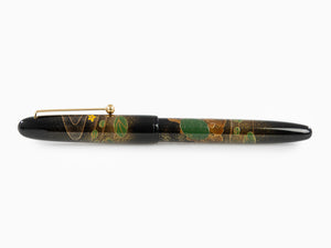 Pluma Estilográfica Namiki Yukari Turtles, Maki-e, Oro, FN-30M-KM