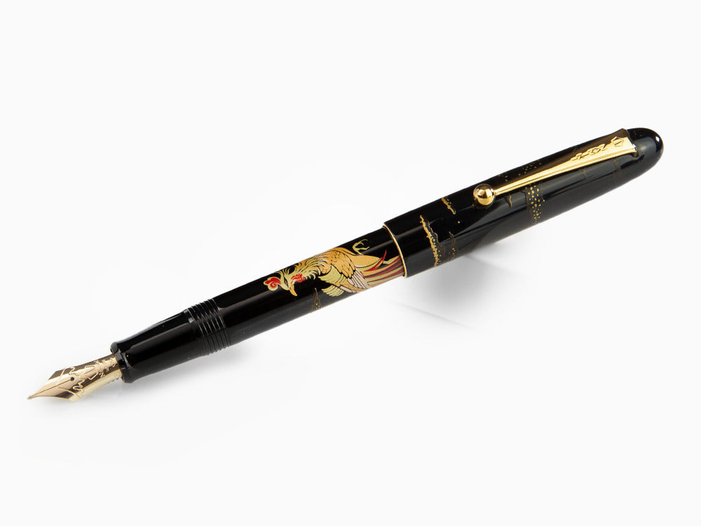 Pluma Estilográfica Namiki Nippon Art Chinese Phoenix, Maki-e, FN-5M-HZ