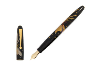 Pluma Estilográfica Namiki Nippon Art Golden Pheasant, Laca, FN-5M-KI