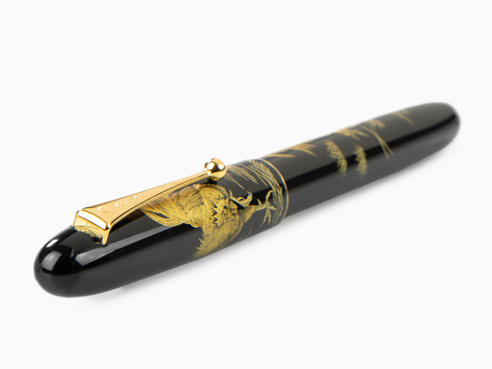 Pluma Estilográfica Namiki Chinkin Royal Rooster, Urushi, FNKC-30M-TOK