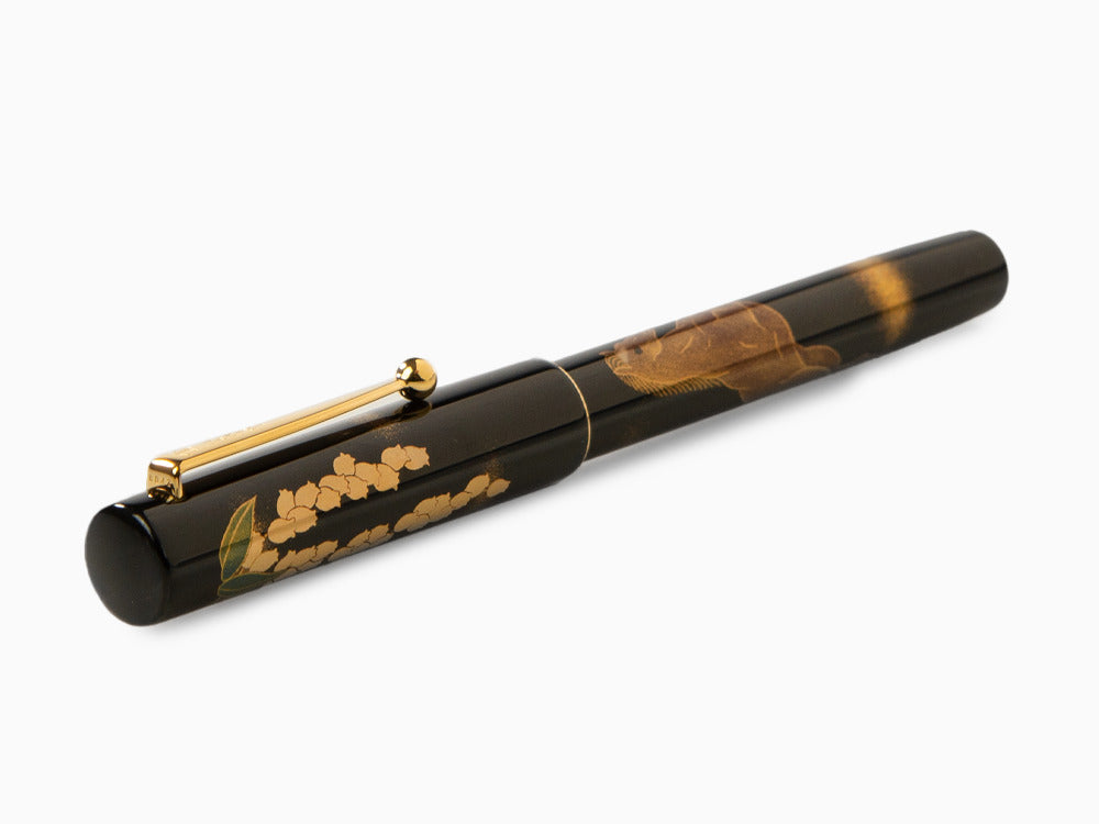 Pluma Estilográfica Namiki Yukari Zodiac Horse, Laca Urushi, FNV-20M-MA