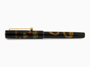 Pluma Estilográfica Namiki Yukari Zodiac Snake, Laca Urushi, FNV-20M-MI