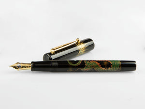 Pluma Estilográfica Namiki Yukari Zodiac Dragon, Laca Urushi, FNV-20M-TA