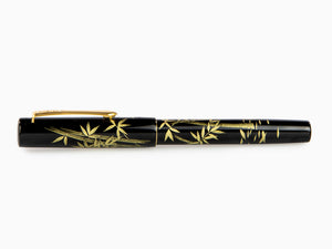 Estilográfica Namiki Yukari Chinkin Bamboo and Sparrow, FNVC20M-TAS