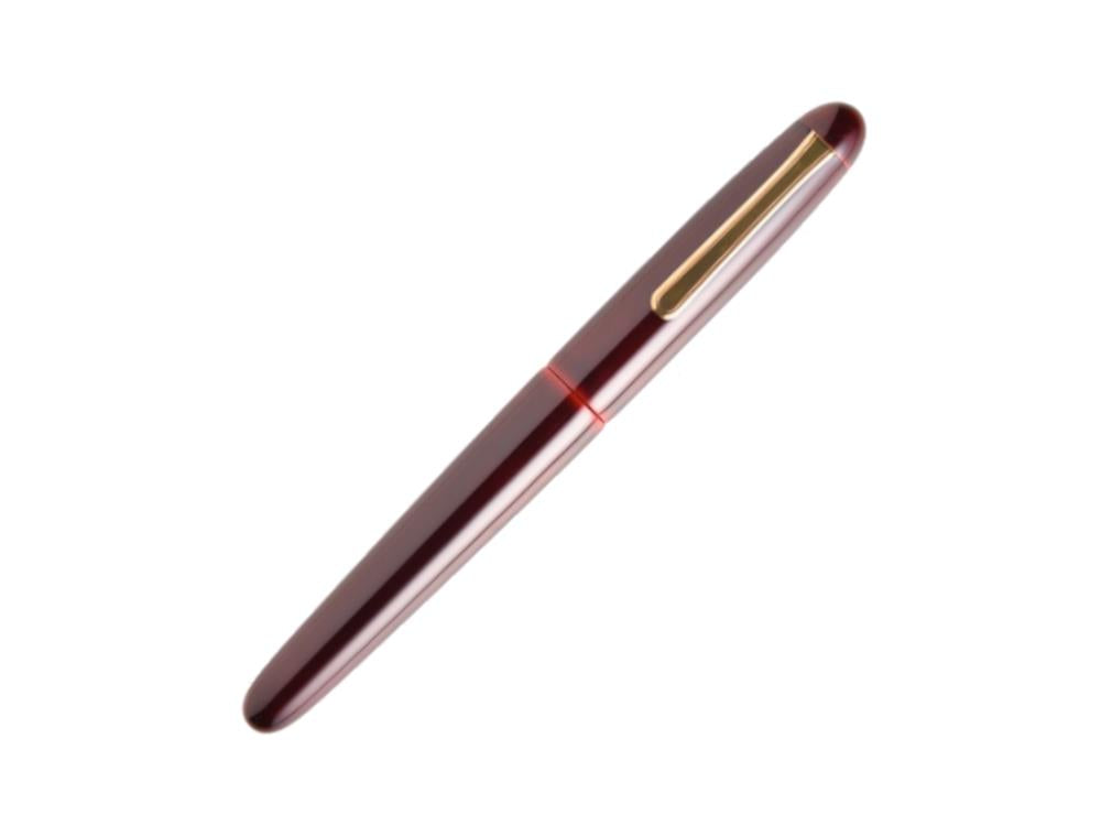 Pluma Estilográfica Nakaya Writer Portable , Aka Tamenuri, Ebonita