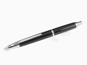 Pluma Estilográfica Pilot Capless Decimo, Laca, Negro, FK-1500D-RH-BLACK