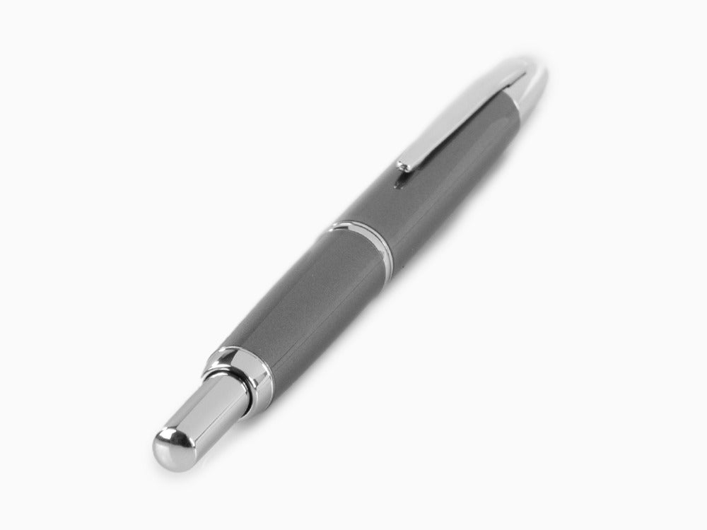 Pluma Estilográfica Pilot Capless Decimo, Laca, Gris, FK-1500D-RH-GREY