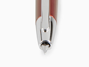 Pluma Estilográfica Pilot Capless Decimo, Laca, Rojo, FK-1500D-RH-RED