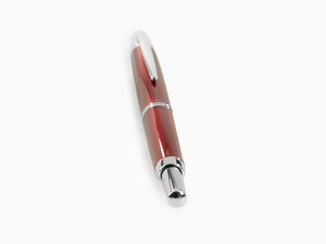 Pluma Estilográfica Pilot Capless Decimo, Laca, Rojo, FK-1500D-RH-RED