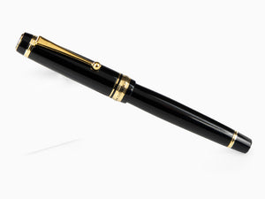 Pluma Estilográfica Pilot Custom 845, Ebonita, Oro, Negro, NC845N