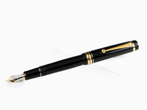 Pluma Estilográfica Pilot Custom 845, Ebonita, Oro, Negro, NC845N