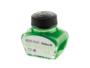 Tintero Pelikan para M205, 30ml., Verde Fluorescente, Cristal