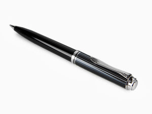 Bolígrafo Pelikan Souverän M605 Streseman, Resina Negra, Paladio, 813648