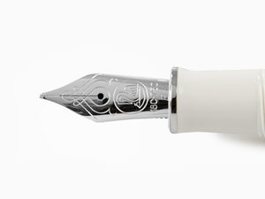 Pluma Estilográfica Pelikan Toledo M910 White, Edición Especial, 816236