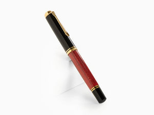 Pluma Estilográfica Pelikan Souverän 800 Black-Red, Resina, 816625