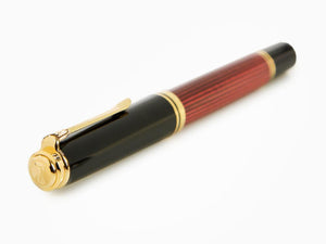 Pluma Estilográfica Pelikan Souverän 800 Black-Red, Resina, 816625