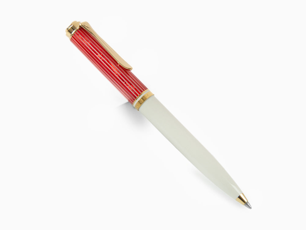 Bolígrafo Pelikan Souverän M600 Red-White, Edición Especial, 823135