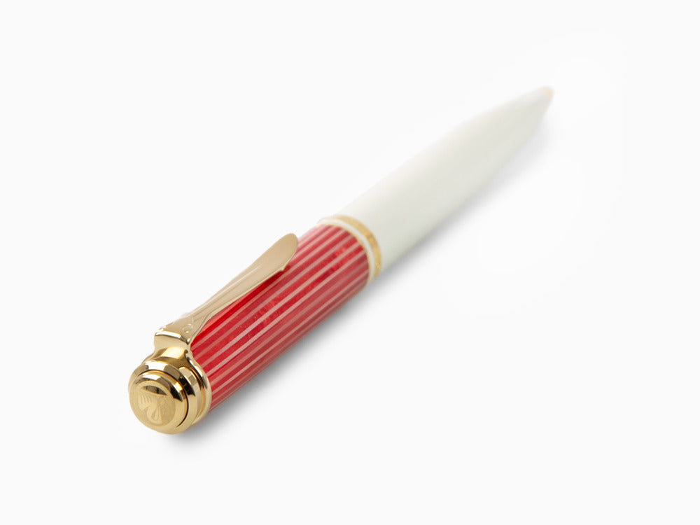 Bolígrafo Pelikan Souverän M600 Red-White, Edición Especial, 823135