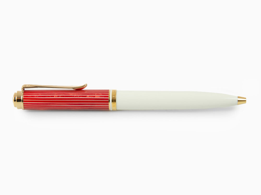 Bolígrafo Pelikan Souverän M600 Red-White, Edición Especial, 823135