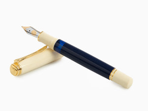 Estilográfica Pelikan Souverän® 800 Cream Blue, Edición Especial, 827270