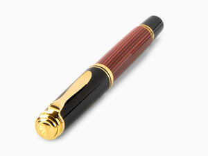 Pluma Estilográfica Pelikan Souverän M400- Negra/Roja, 904920