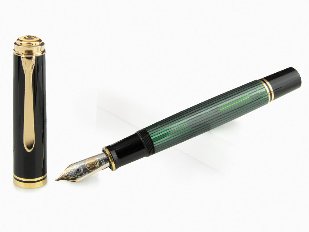 Estilográfica Pelikan Souverän M1000 - Negro/Verde, 987594