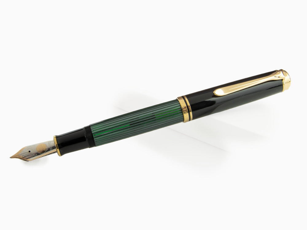 Estilográfica Pelikan Souverän M1000 - Negro/Verde, 987594